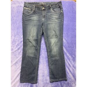 Rhythm In Blues Women's  Sz 14 Jeans Short 28inseam